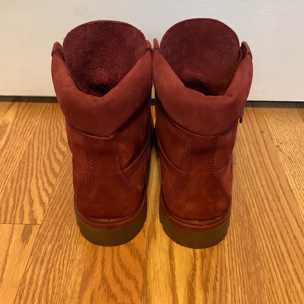 Timberland - Men’s 6-Inch Premium Waterproof Boots (Burgundy) - Picture 5 of 8